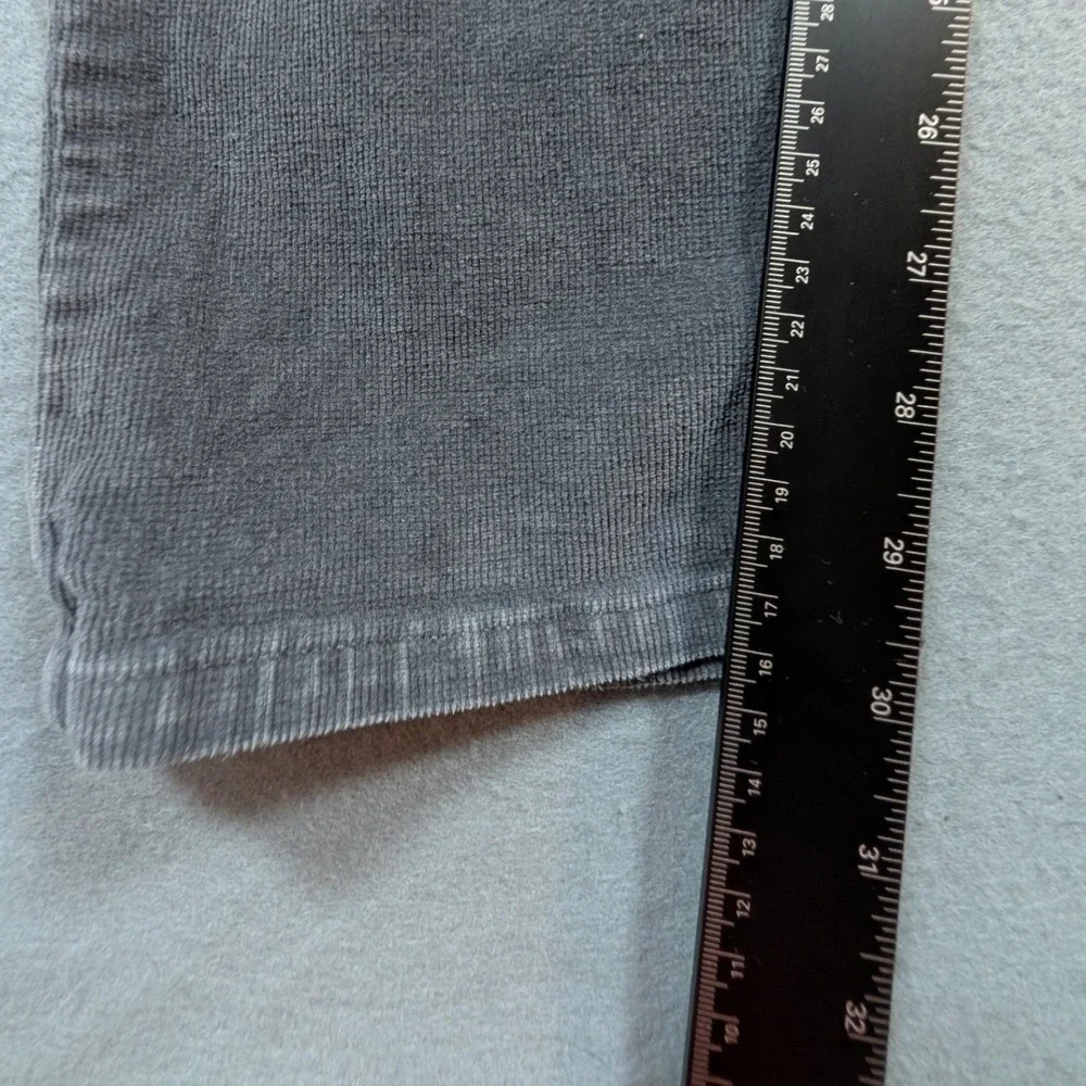 Flint and Tinder Corduroy Pants Mens‎ 32x32 Charcoal Grey Tapered Fit 5-Pocket